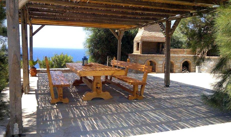 Syros Apartments Suites Chryssonisos Kini エクステリア 写真