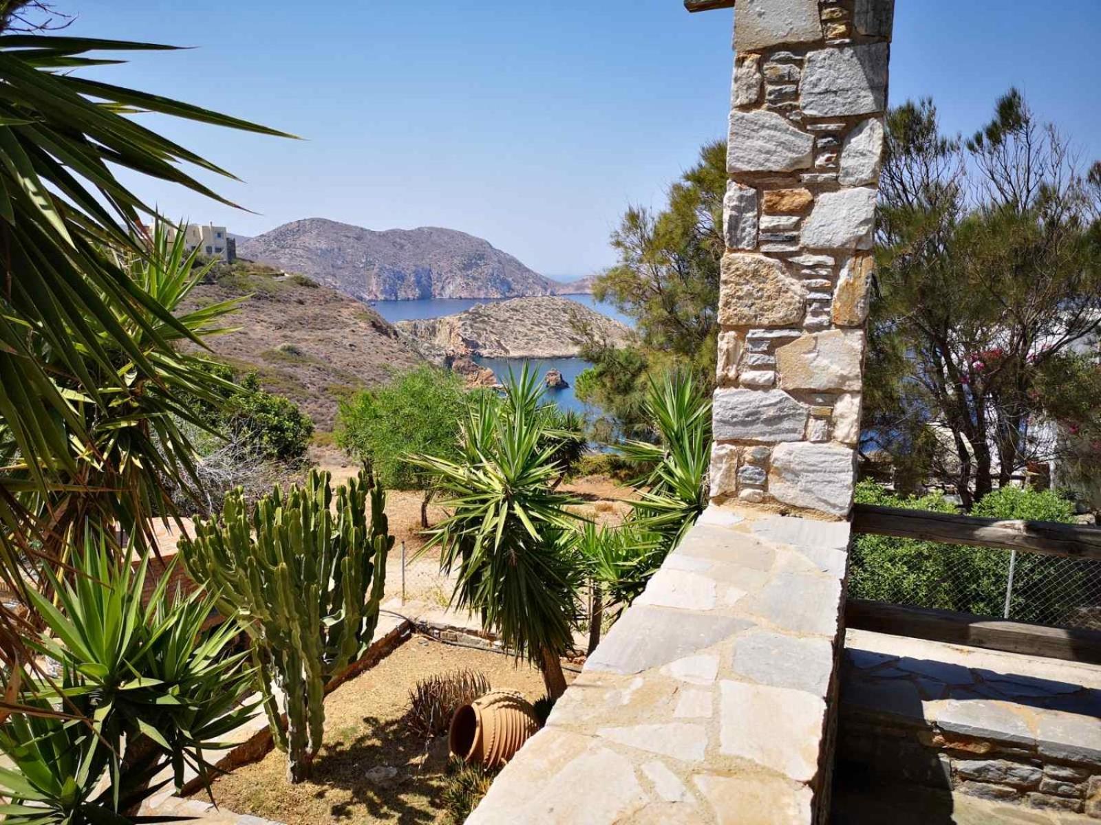 Syros Apartments Suites Chryssonisos Kini エクステリア 写真