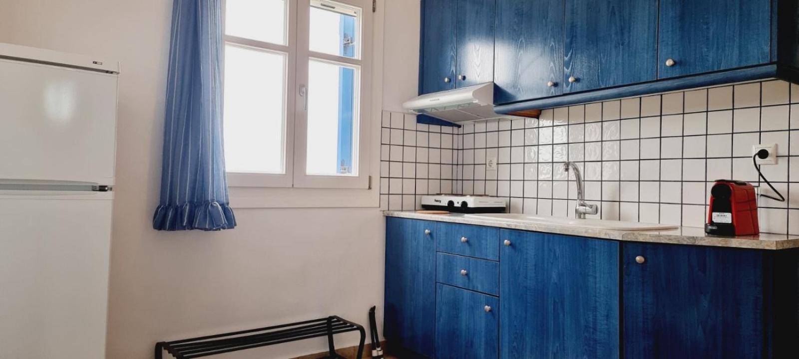 Syros Apartments Suites Chryssonisos Kini エクステリア 写真