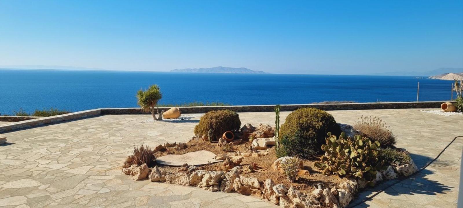 Syros Apartments Suites Chryssonisos Kini エクステリア 写真