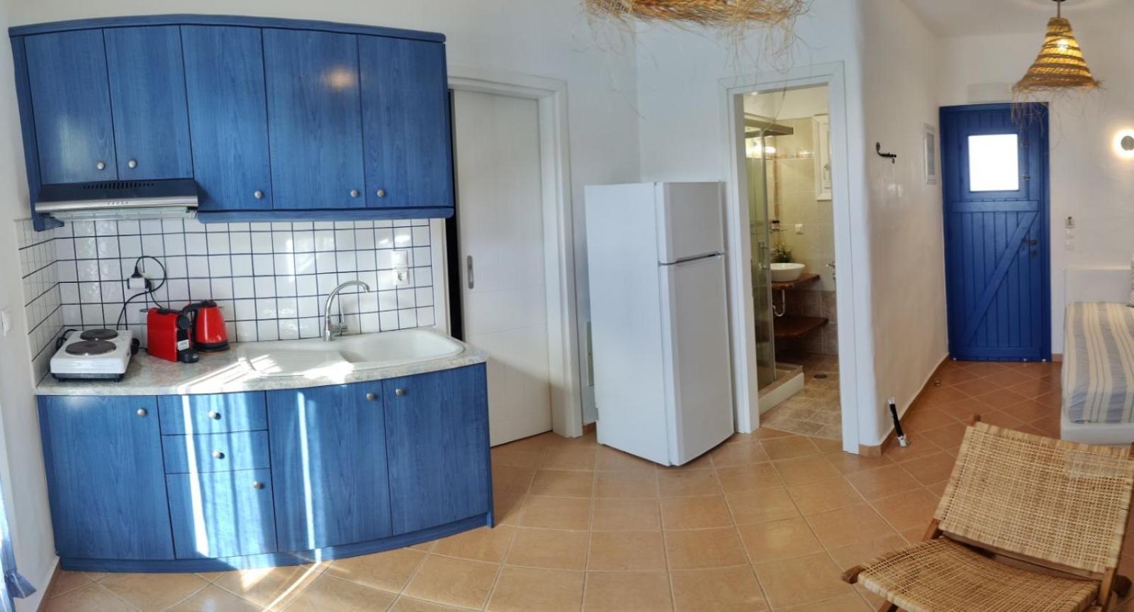 Syros Apartments Suites Chryssonisos Kini エクステリア 写真