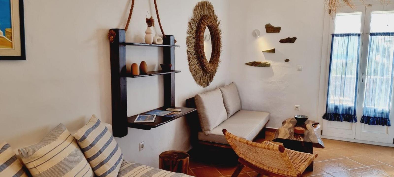 Syros Apartments Suites Chryssonisos Kini エクステリア 写真